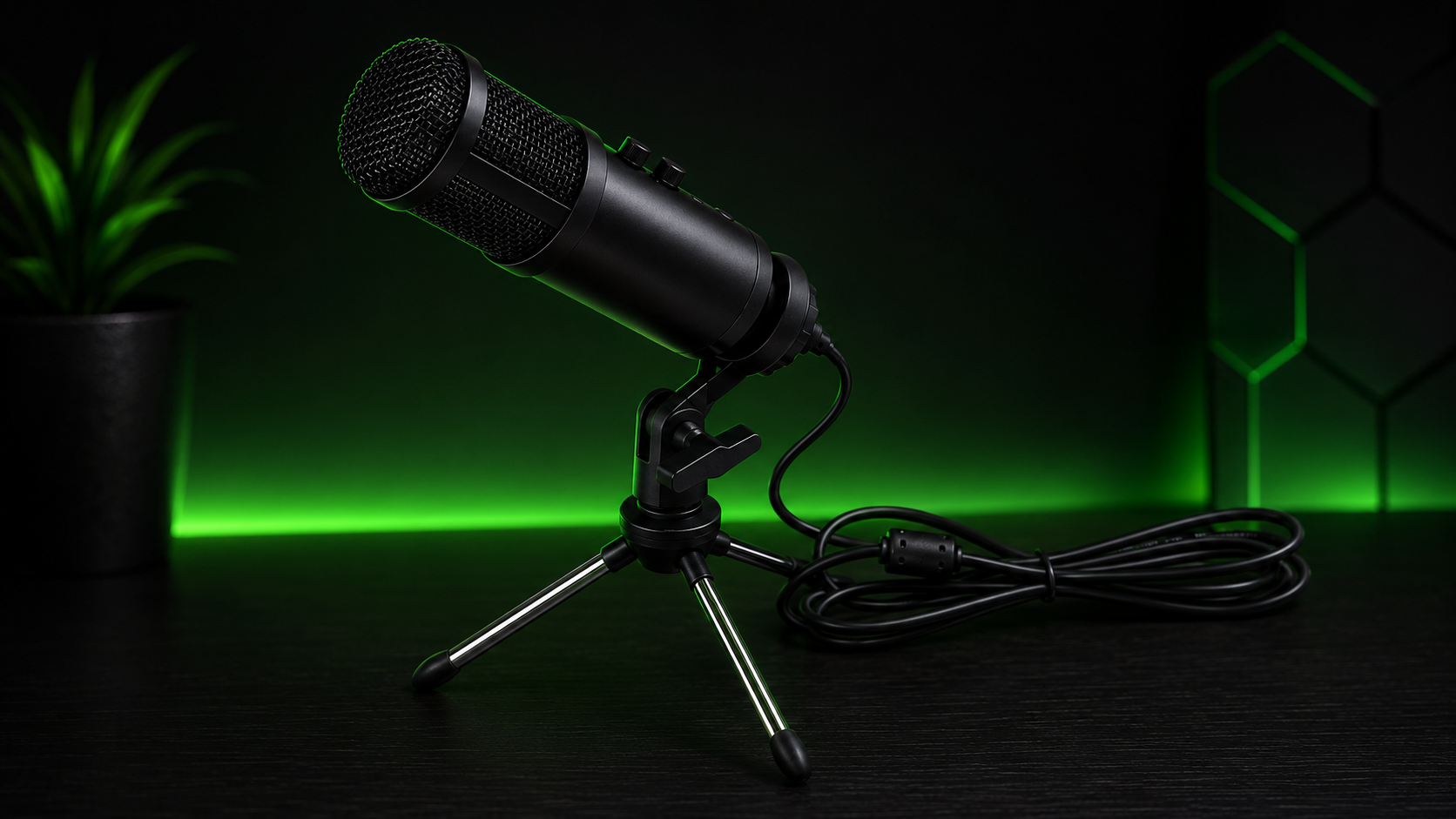Citronic CU-POD USB Podcast Mic with Stand - 173.632UK