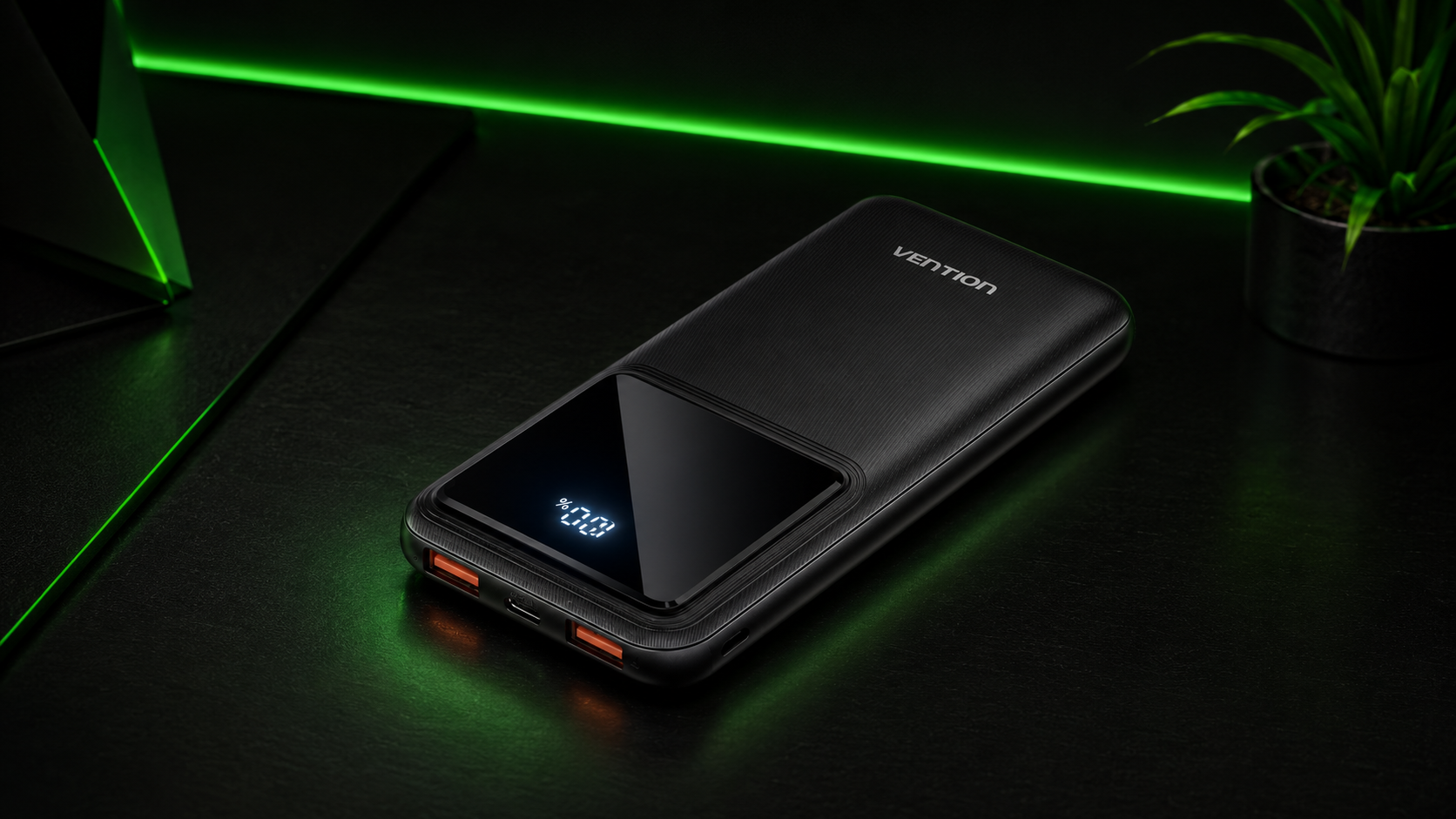Vention Powerbank - FHKB0 - 10000mAh 22.5W Black